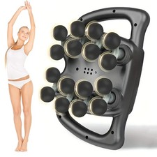 Massagepistole mit Rotlicht
