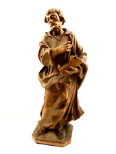 Schreiner / Tischler  Holz fein geschnitzt H 19,5 cm