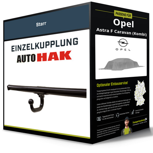 Starre anhängerkupplung für - starre,