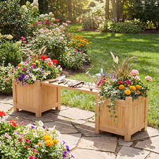 3in1 Pflanzkasten mit Bank