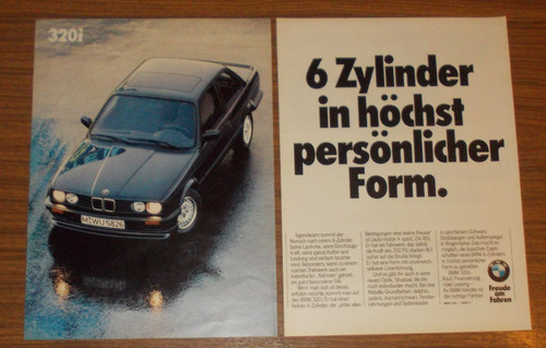 Seltene werbung bmw - bmw, 6