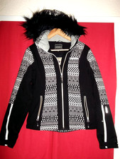 Schwarz weiße Winterjacke/Skijacke von ICEPEAK Gr. 38 TOP !!!!!!