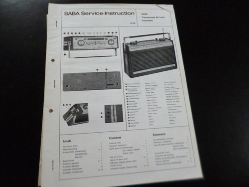 Original service manual - original,