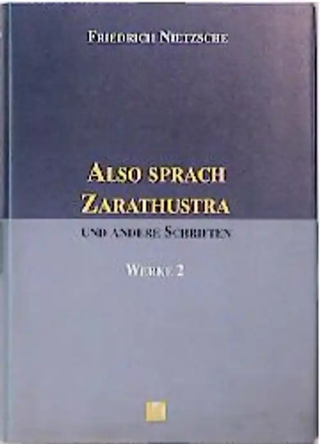 Also sprach zarathustra und - zarathustra,
