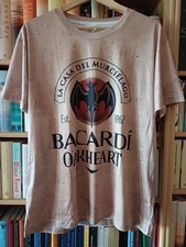 Bacardi Oakheart Herren T-Shirt, Vintage-Look