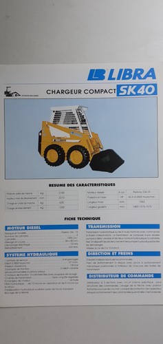 Libra kompaktlader sk40 - kompaktlader,