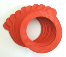 10 Einkoch Gummiring 65 x 90 mm Bügelglas  Einkochring Gummi Einweck Einkochglas