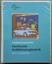 Arbeitstransparente Fachkunde