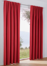 518385-4*heine home Dekoschal Vorhang bordeaux Multiband NEU Gr. 245 x 135 cm