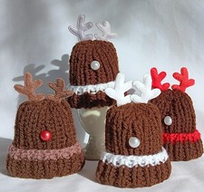 Handgestrickte Eierwärmer