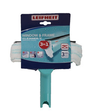 Leifheit Fensterwischer Window und Frame Cleaner S Wischbreite 21 cm,mit Click-S
