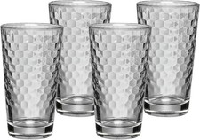 WMF Latte Macchiato Glas Honeycom 4tlg. Set NEU--BLACK MAXX ANGEBOT--