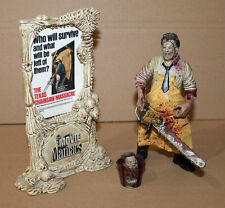 LEATHERFACE The Texas Chainsaw Massacre Movie Maniacs Bloody Rare Action Figure 