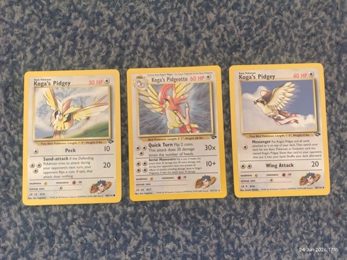 Pokemon tcg set - pokemon, 3x