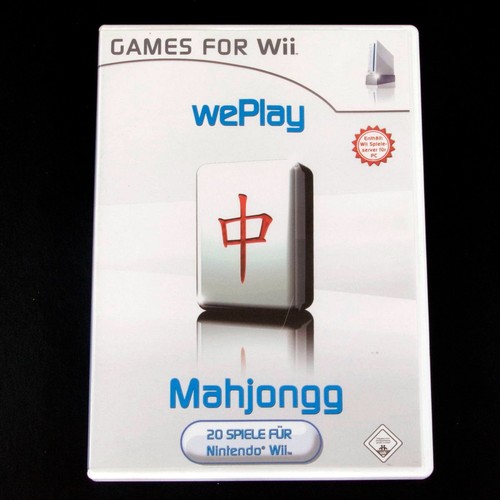 Wii weplay mahjomgg - wii,