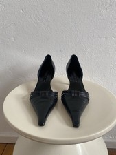 Pura Lopez Leder spitze Pumps