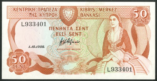 Zypern zentralbank 50cent - zentralbank,,