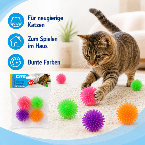 Katzenspielzeug stachelball - katzenspielzeug,