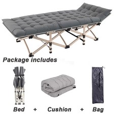 Feldbett Campingbett Bett Liege Gästebett Installationsfrei Faltbett + Matratze