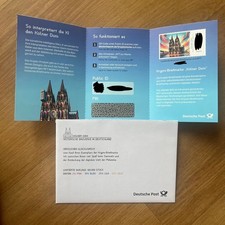 KRYPT0 Briefmarke Kölner Dom