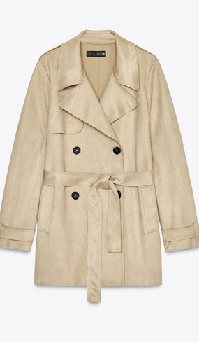 Zara trenchcoat in - trenchcoat, 🧥