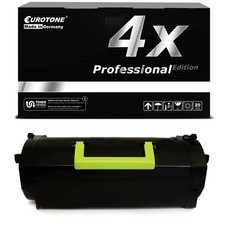 4x PRO Toner f�r 24B6015 Lexmark M-5163 M-5163-dn M-5170 mit je 35.000 Seiten