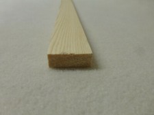 1Stk 100cm Rechteckleiste Kiefer 10x25mm Rechteck Holzleisten Vierkant