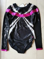 NEU Turn-Wettkampfanzug Turnanzug Gymnastikanzug Leotard Body RSG Gr 151-160