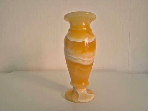 Dekovase aus onyx marmor 20 - aus,