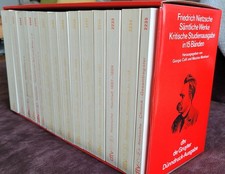 Friedrich Nietzsche sämtliche Werke kritische Studienausgabe in 15 Bänden (DTV)