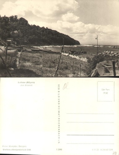 Lohme rügen strand ddr - rügen,