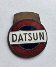 Vintage emaille datsun - emaille,