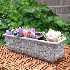 Kleiner vintage blumenkasten - vintage,