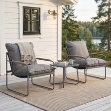 WOLTU 3-teilig Gartenmöbel