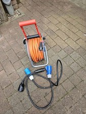 TROMMEL Mit Panzerkabel 3G2,5 Inklusiv Adapter für Camping