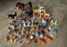 Tiere Sammlung Zoo Tierpark Bauernhof Tierfiguren Konvolut Spiel Pferde Hirsch