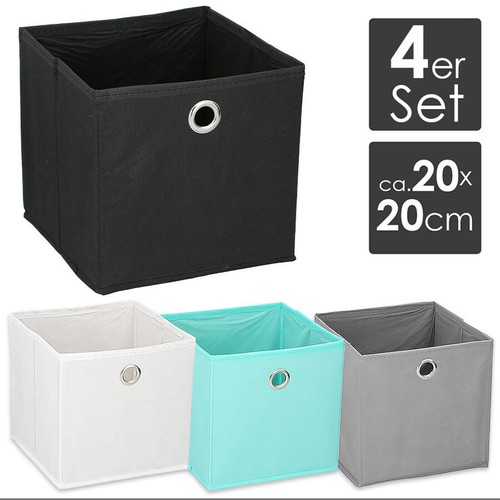 4er set aufbewahrungsbox - 4er, 20x20
