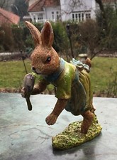 Osterhasen Polyresin, Frühling, Dekofigur Hase Häsin, wie neu!