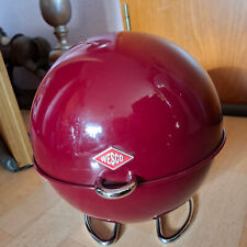 WESCO BrotkastenKugel dunkeltot bordeaux rot 25 cm Durchmesser