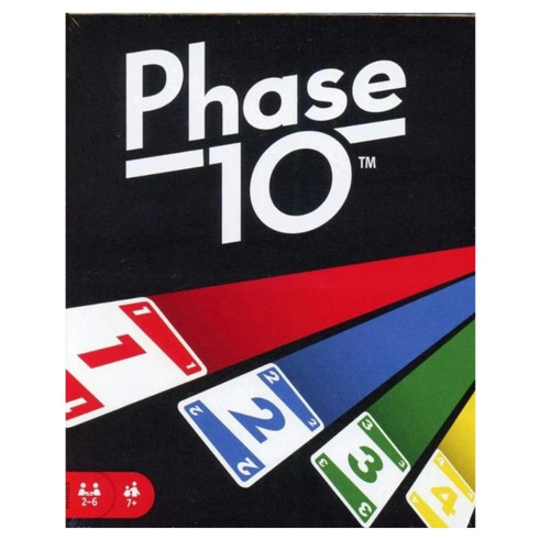 Mattel games phase card - mattel,