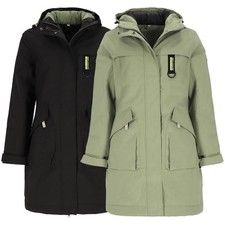Baumfuchs Damen Funktionsmantel Funktionsjacke Wattiertes Futter Outdoor