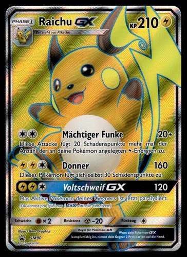 Raichu sm90 holo - sm90, pokemon