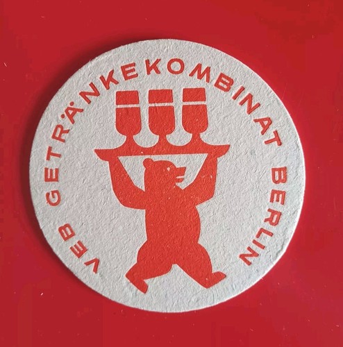Ddr alter bierdeckel berlin - ddr,