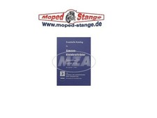 Ersatzteilkatalog, Ersatzteilliste S51 und Schwalbe KR51/2  Ausgabe 1981 Simson