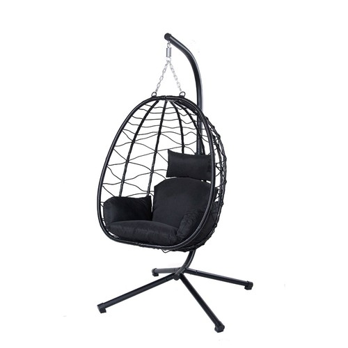 Lykke hängesessel schwarz - hängesessel,,