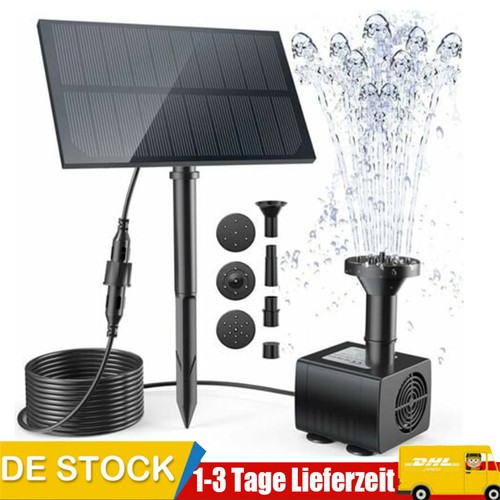 Solar springbrunnen fontäne - solar,