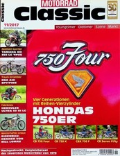 4) Motorrad Classic 11/2017 - BSA A10 Spitfire Scramb - Münch 4-1200 TTS-E mit
