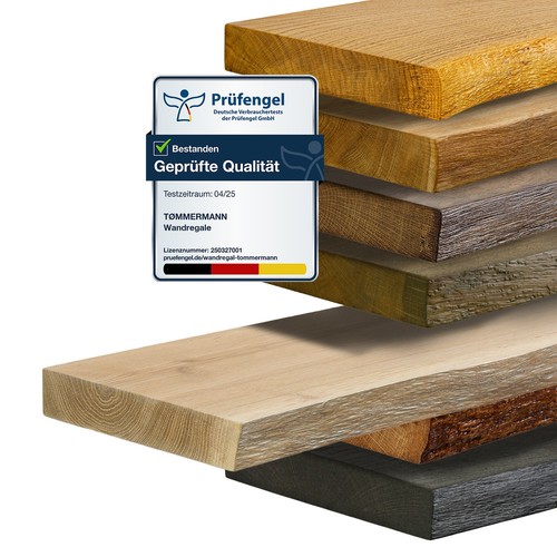 Wandregale holzregal mit - wandregale,