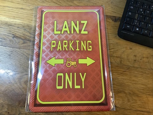Blechschild schild 20x30 lanz - schild,