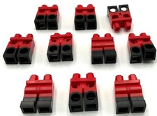 Lego 10 New Red Minifig Pants